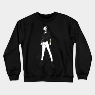 Ancient Warrior Black Crewneck Sweatshirt